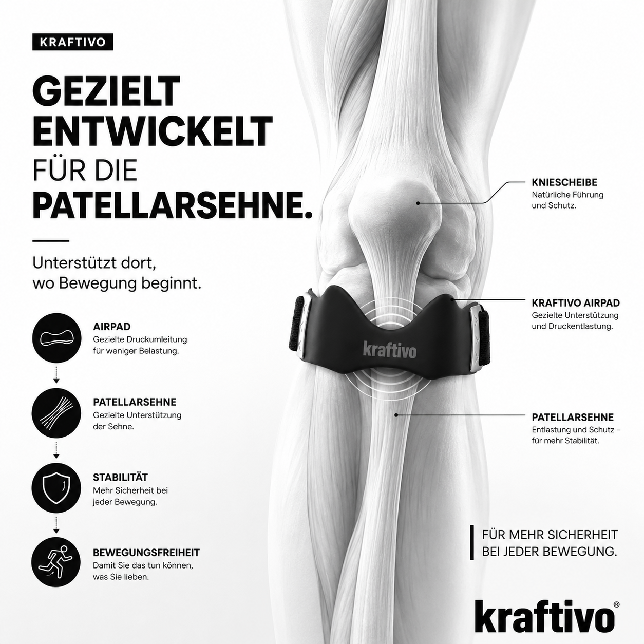 kraftivo / Kniebandage
